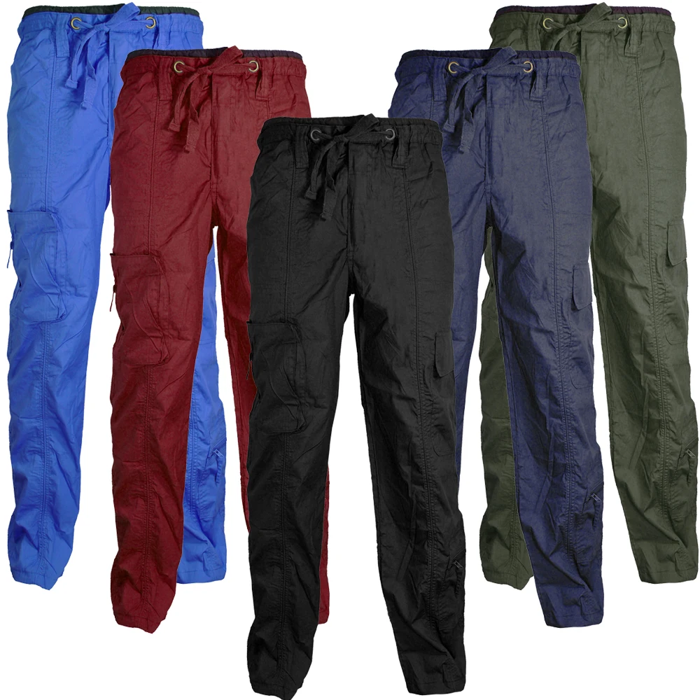 OEM Design cargo pants Custom Eco-Friendly plus size pants Casual Long Trousers two piece pants set