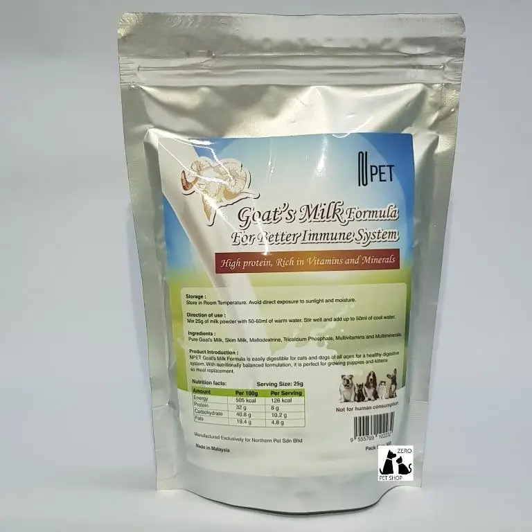 Pet Pure Goat Milk Powder for Dogs and Cats at Wholesale Price