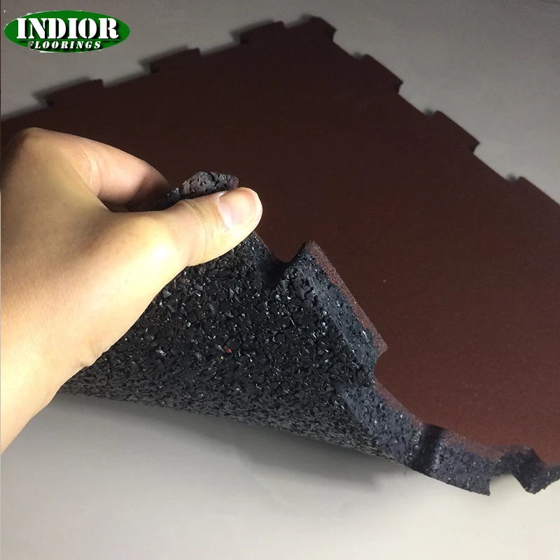 15mm High Density Rubber Floor Universal Airport Rubber Checker Plate Interlock Flooring Tiles Australia