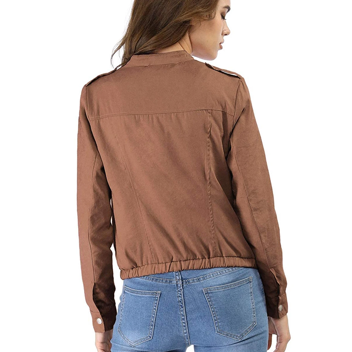 Оптовая продажа низкая цена модные кожаные байкерские Классические Куртки-бомберы с карманами на молнии для женщин большое количество