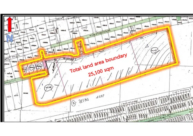 
Land For Sale 25100sqm (6.20Acre) Center in BKK Thailand 