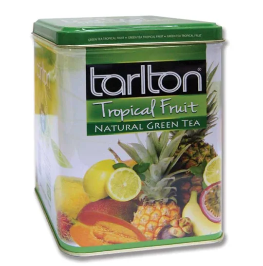 
Best Quality Ceylon Fruit Flavored Green Tea - Tarlton Premium Quality Green Tea in Metal Tin - OEM Available 