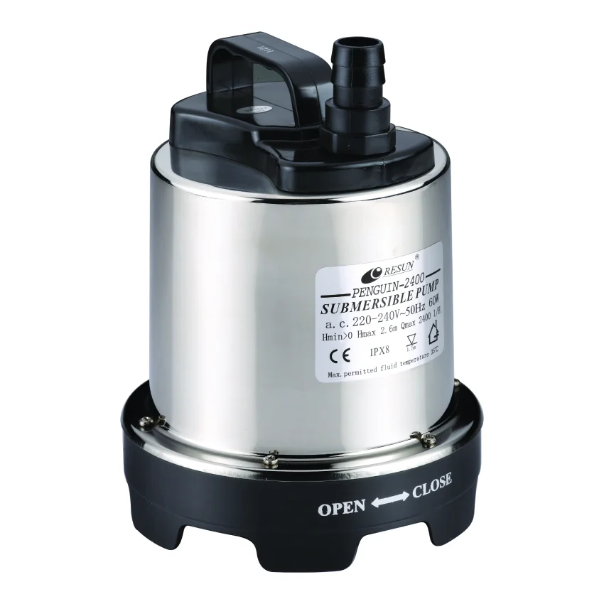 PENGUIN-3200 stainless steel vertical submersible pump for aquarium