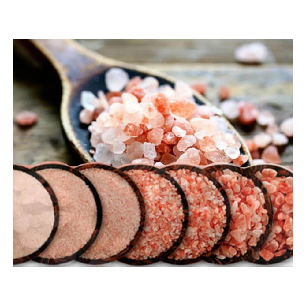 Custom Shape Dark Pink Salt Coarse Grain Form 2-5 mm 100% Natural Organic Rock Salt Fine Quality Himalayan Pink Salt