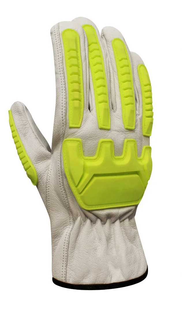 Перчатки резиновые противоударные защитные перчатки из термопластичной резины уровень врезания 5 для тяжелых условий эксплуатации безопасных работ на нефтяных месторождениях