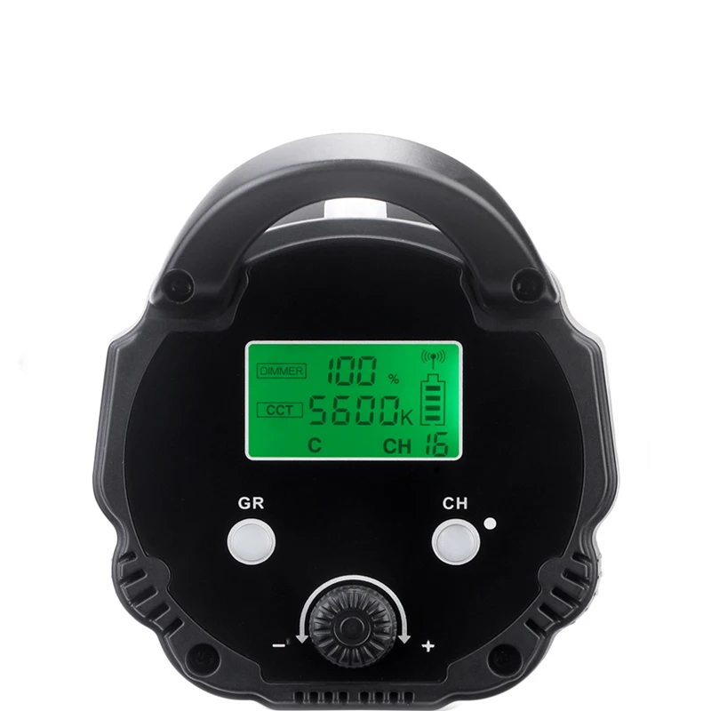 HC-600B NiceFoto 100W  Daylite 5600K LED Video Light professional led bulb lights led light bulb for youtube video