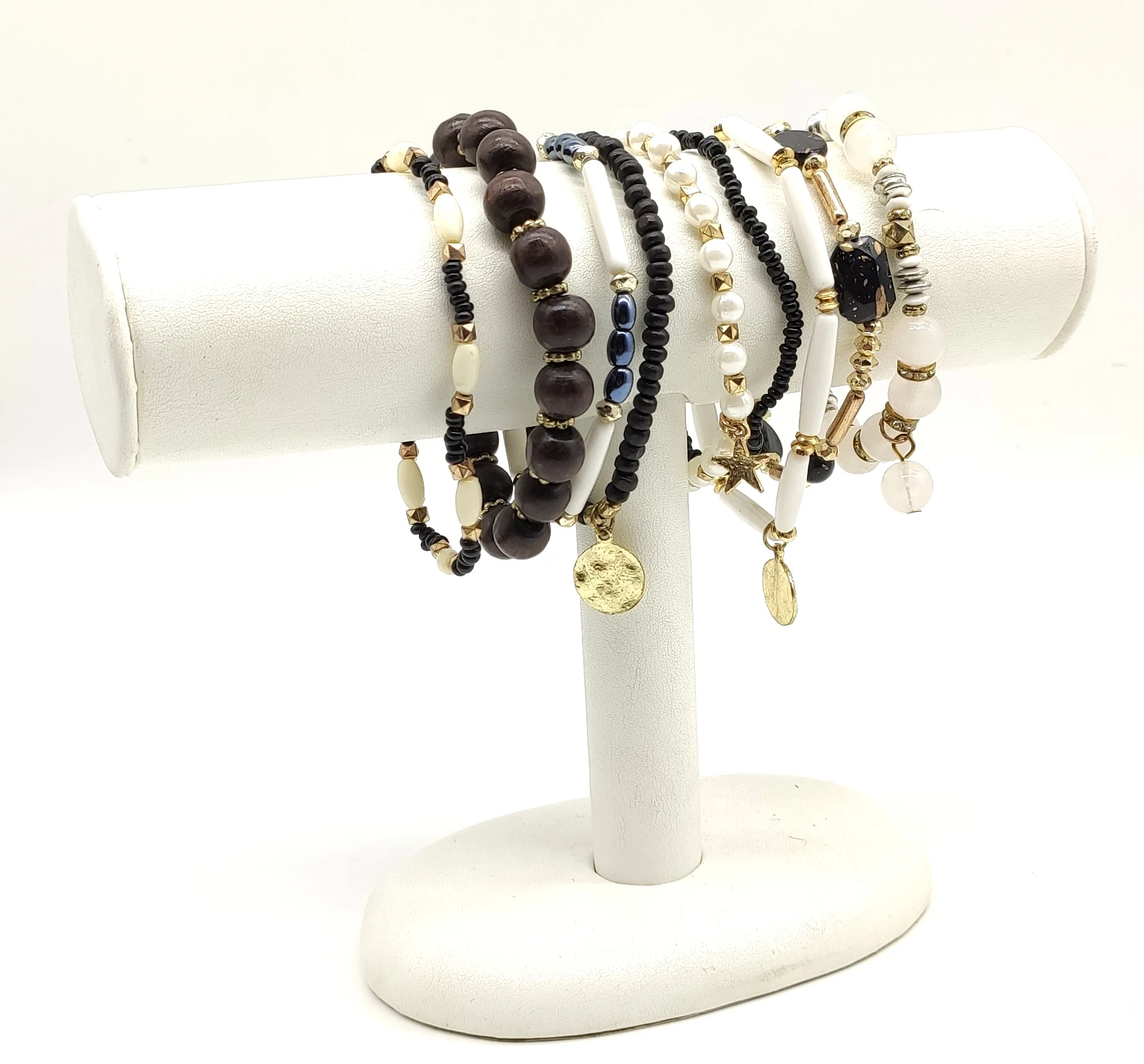 Роскошный эластичный браслет для женщин и девушек из натурального тигрового глаза красный агат кварц нефрит каменные бусины ювелирные изделия оптом