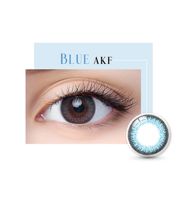 Contact Lens Factory Direct Icy Blue Daily Color SoftLenses