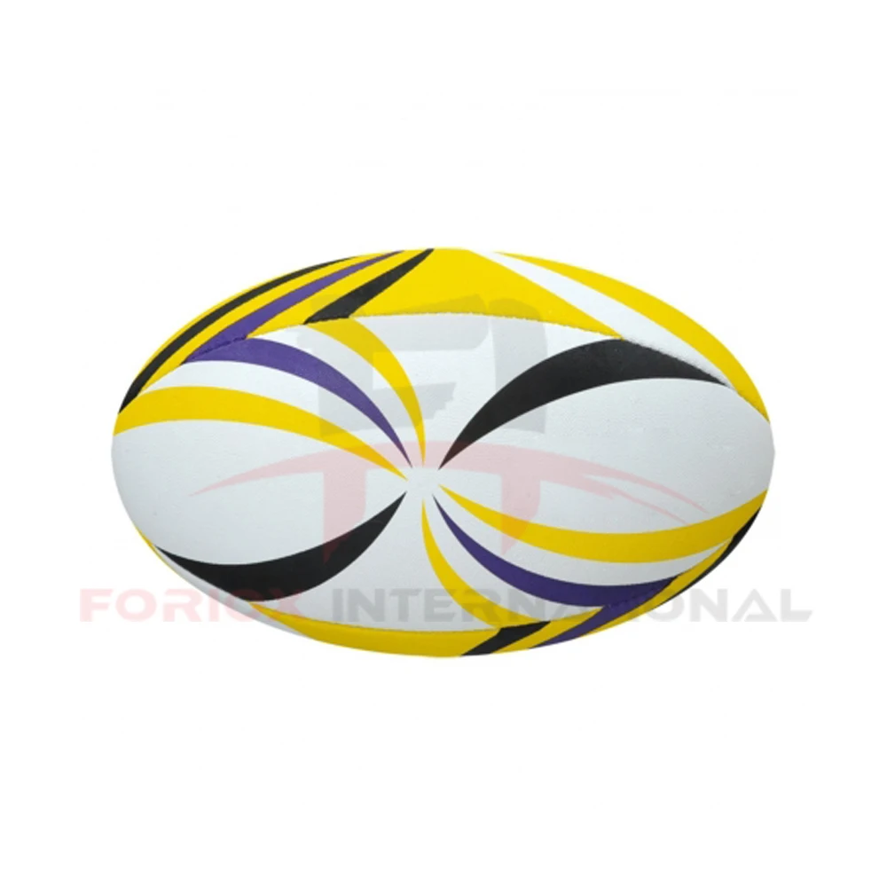
Customized Design and logo Promotional And Match Pu Rugby Ball Size 5 Match Rugby 
