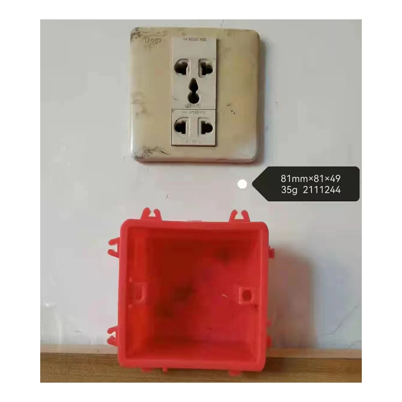 China Factory PVC Injection Moulded Second Hand Plastic Junction Box Mould Used Jbox Mold For Sale