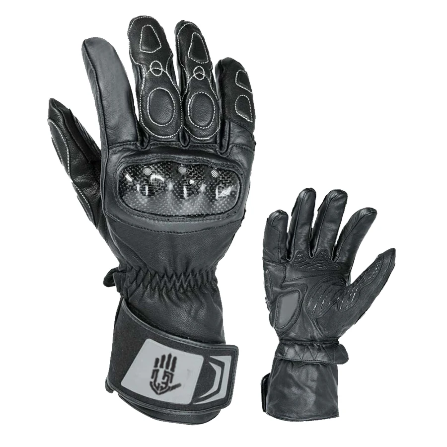 Manufacturer Customizable Logo Gym Gloves Breathable Full Finger Motorcycle Kart Racing Gloves Anti Slip