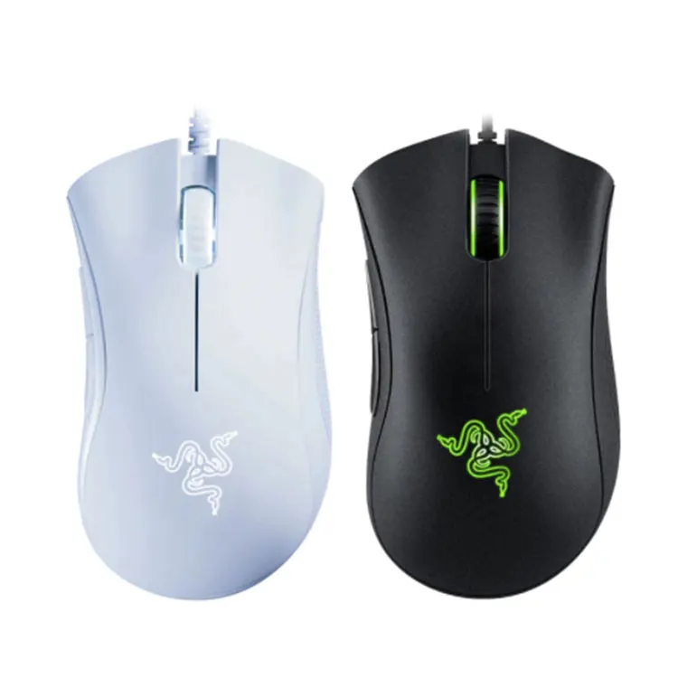 
6400DPI Razer DeathAdder Essential Wired Gaming Mouse Mice ergonomic design For Laptop PC Gamer ESSENTIAL GAMING MOUSE 