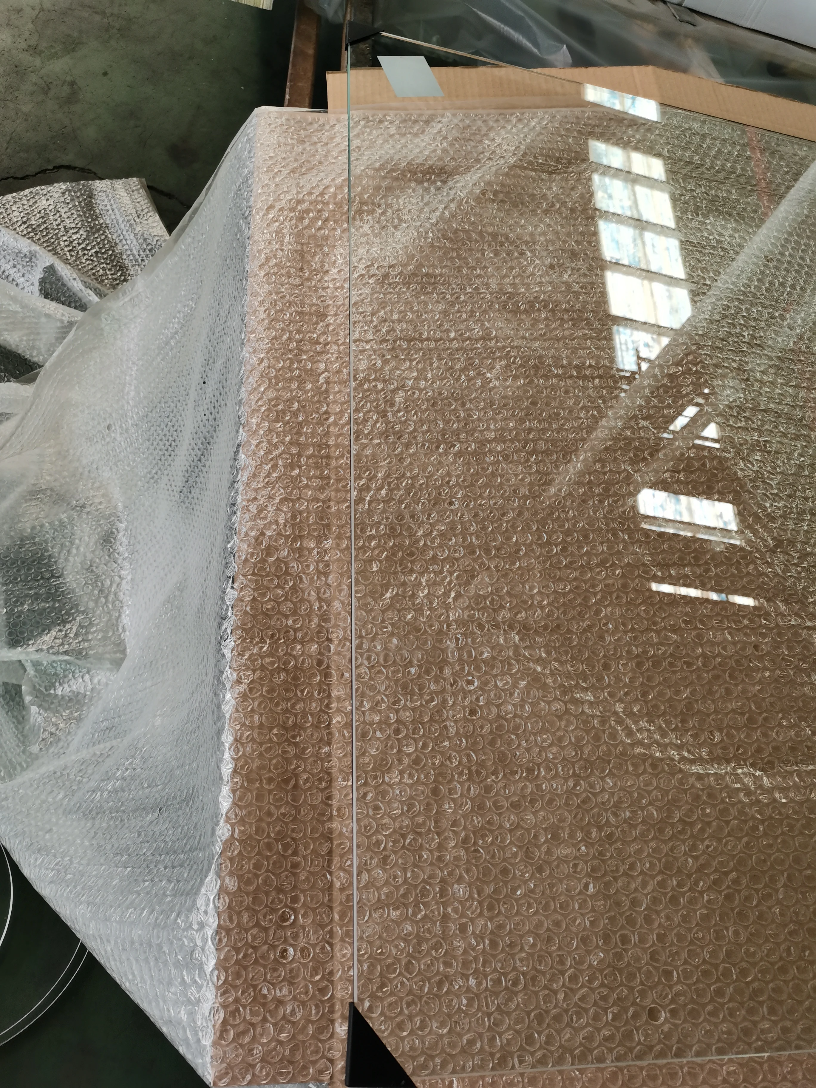 5mm 6mm 8mm 12mm thick clear tempered float glass panel for door/glass garden greenhouse/frosted safty glas