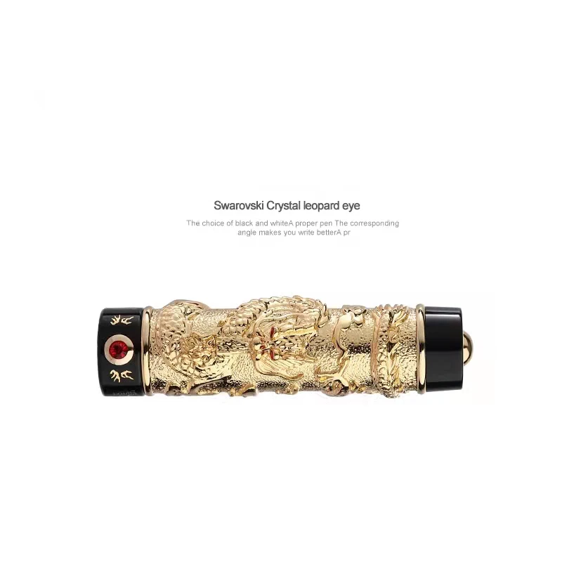 Jinhao 0 5 мм передовым двойным драконов жемчуг тиснением Шариковая ручка для офиса и школы поставщик подарков