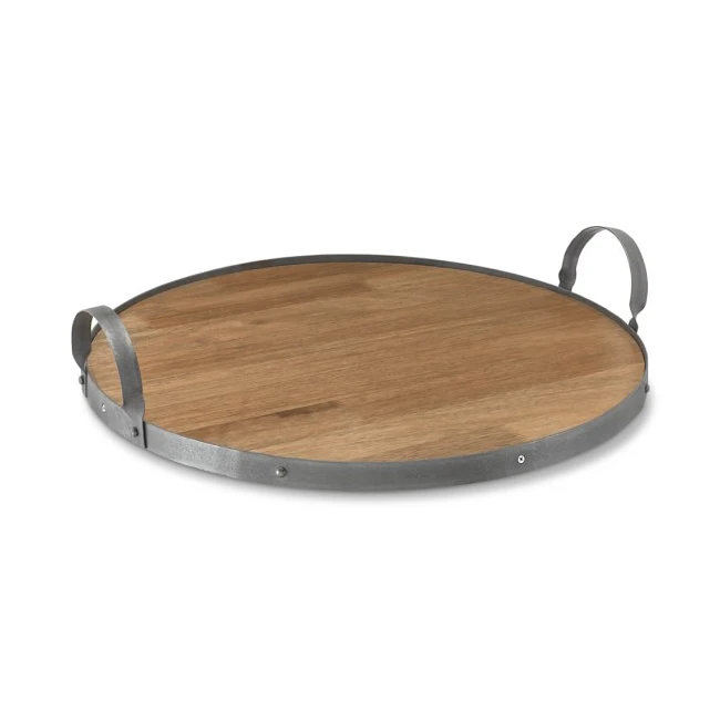 Exclusive wooden serving tray cheap and best hand carved trays platter for home hotel wedding decor