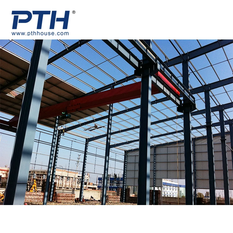 Customized prefabricated steel structure building low cost  hotel factory workshop warehouse steel building