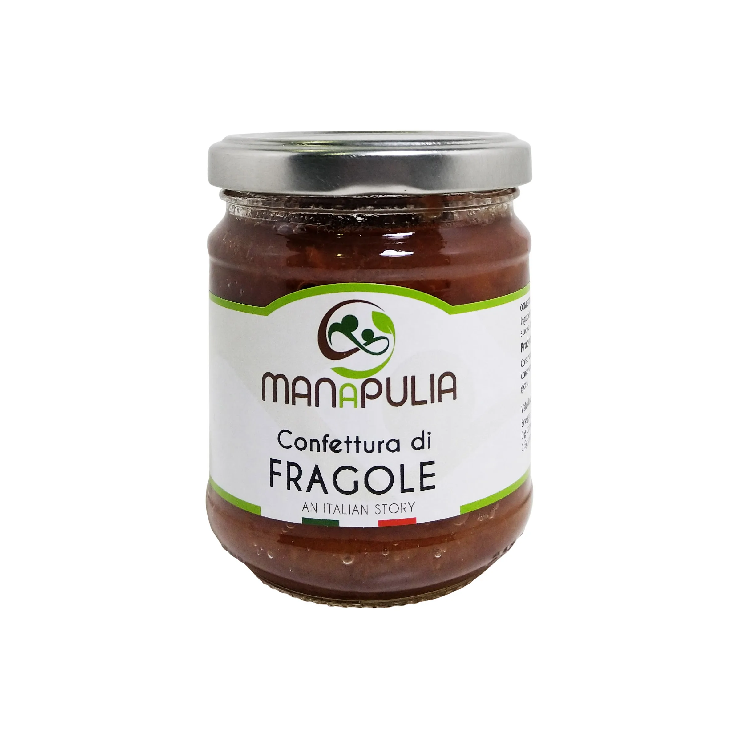 
Top Quality Italian Strawberry jam 212 mkl 190g 