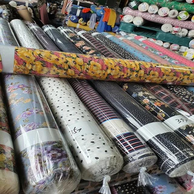 Stock - 16956; Poly Dobby Georgette Print Woven