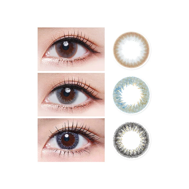 38% Daily 14.0 mm violet color contact lenses | Korean designed | HEMA | twinkle shinny | manufacturer price | OEM