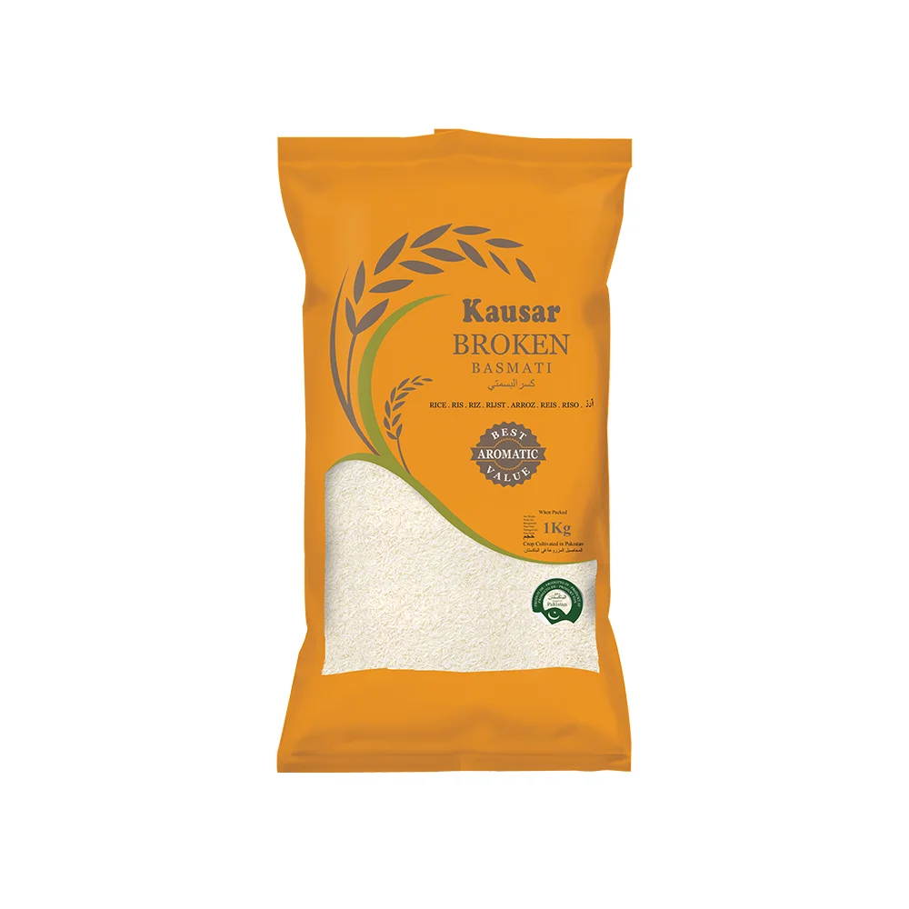 Kausar BROKEN Basmati Rice 1KG Aromatic Short Grains