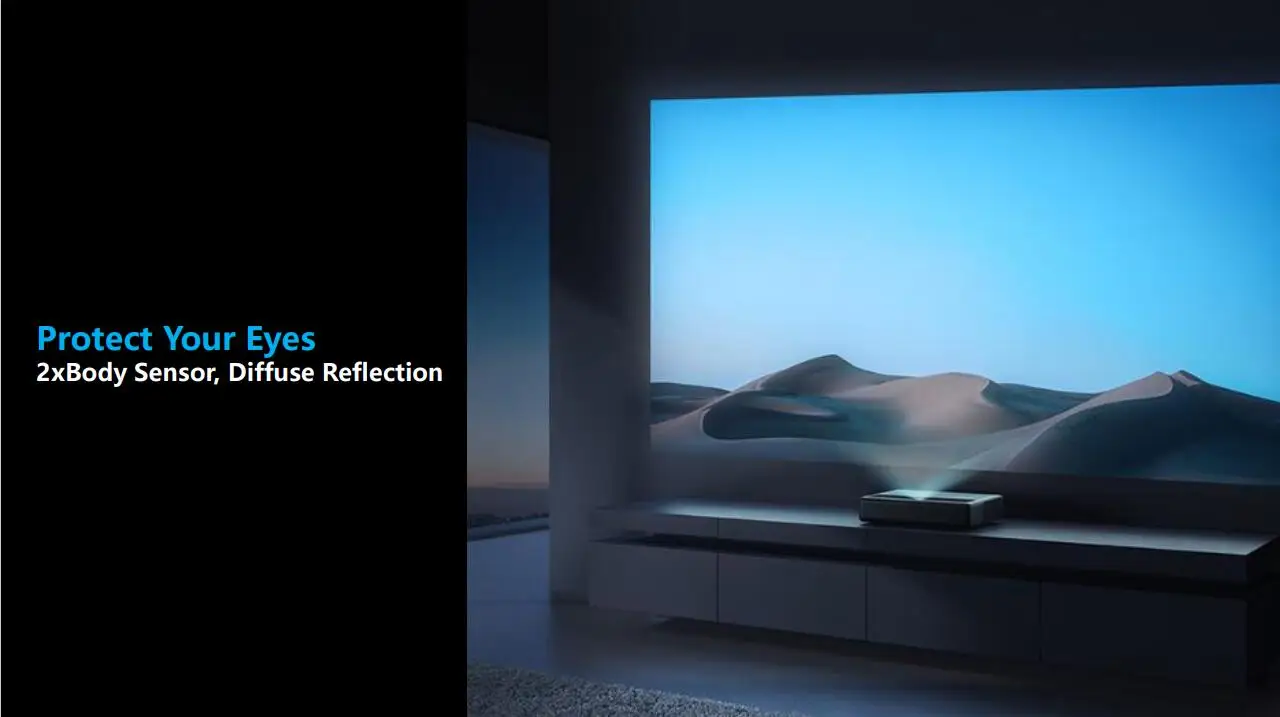  Fengmi для просмотра фильмов лазерного ТВ 4K кинопроектора лазерный проектор ЕС