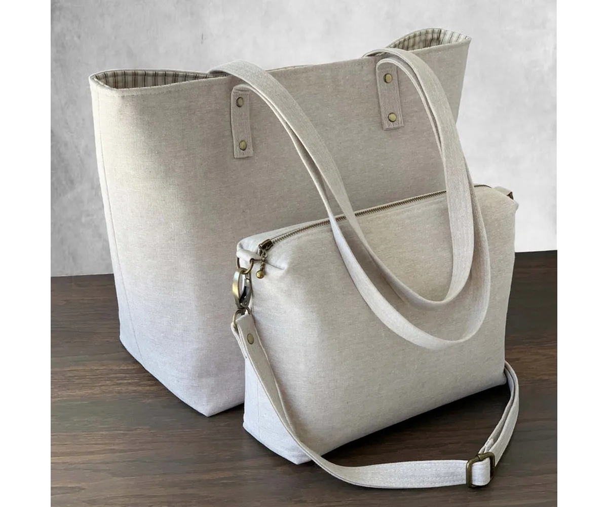 wholesale 100%Linen Shoulder bag Tote bag with zipper beach bag with all color and custom size