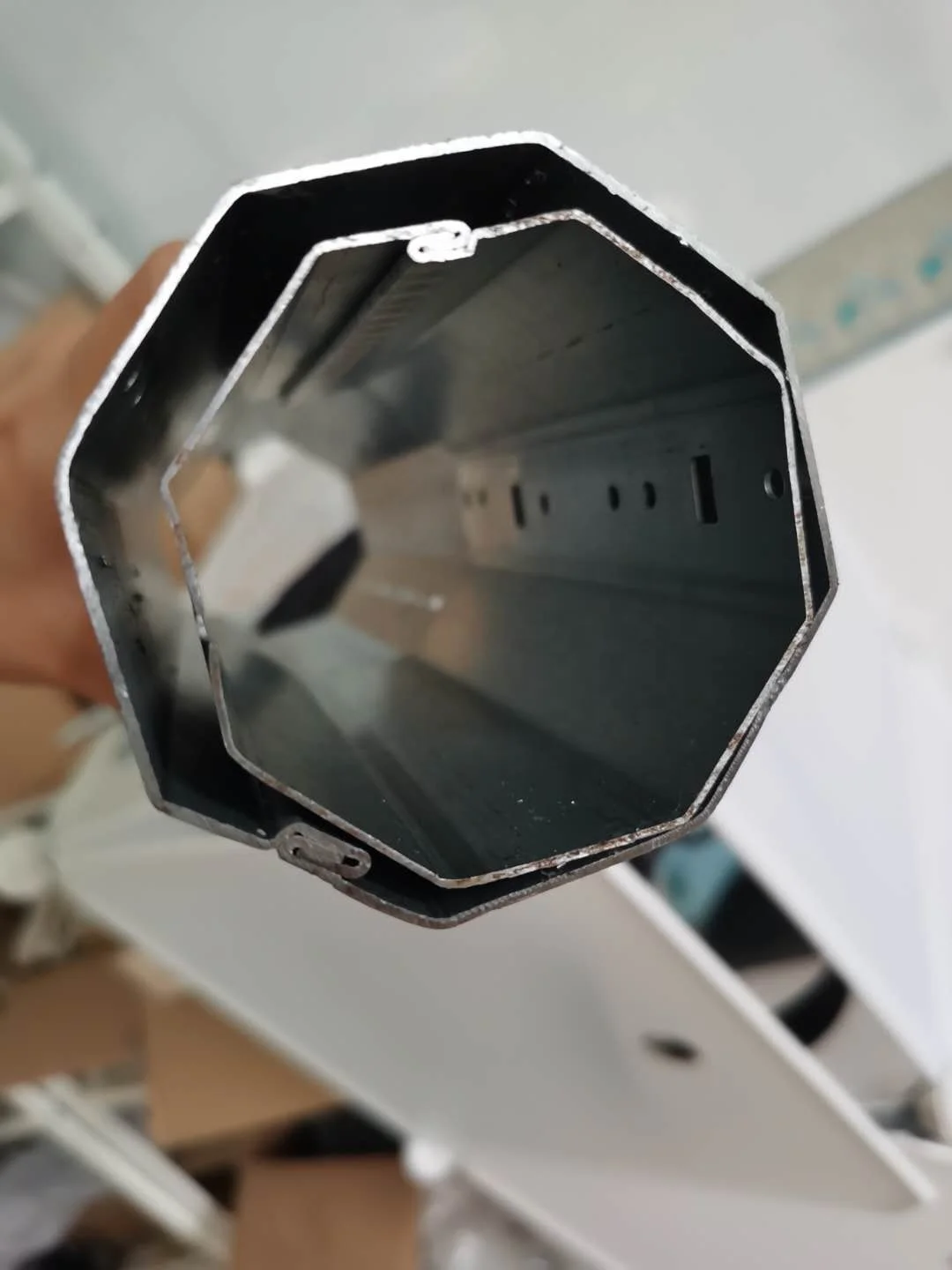 Galvanized tube / Steel Pipe / octagonal tube machine for Rolling Shutter Roller Door