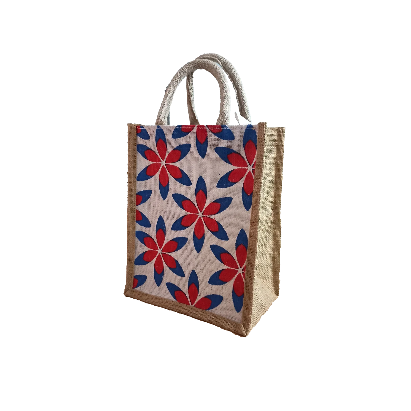 Grocery Shopping Tote Bag Custom Printed Bag Large Jute Burlap Manufacturer in India West Bengal tote gift bags