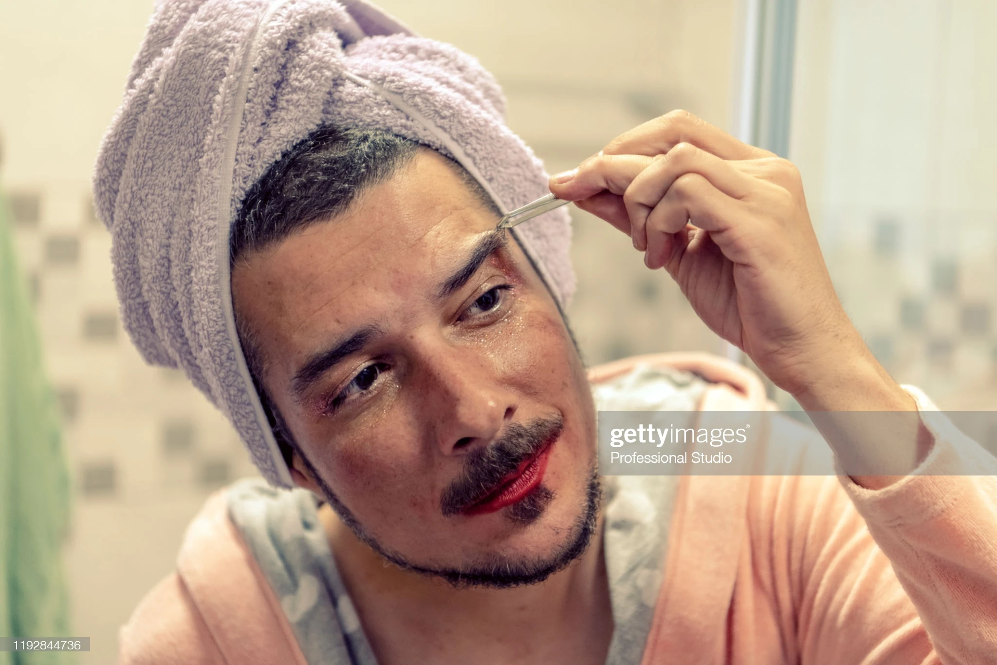 Роскошное полотенце-тюрбан для волос бамбуковое белое шелковое