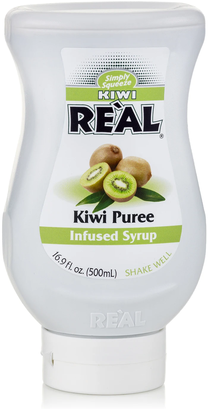  Kiwi Real-16 9 Fl. Унция. Готовые к использованию безалкогольных коктейль ингредиент