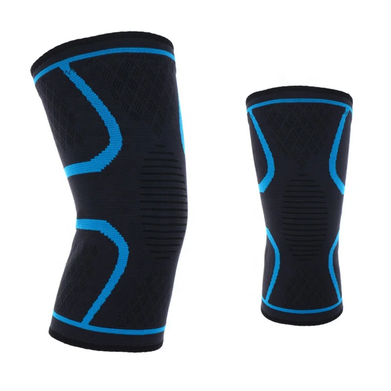 Custom Wholesale 1PCS Gym Professional Bowling Gymnastic compress Football Volleyball Sport Woman Fitness Basketball Knee Pad