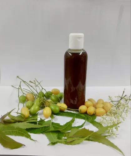Cold Pressed Pure Neem oil for Reduce Scars from India