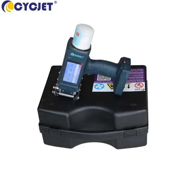 CYCJET ALT 160 Plus steel structure hand held inkjet printer / steel pipe inkjet printer/ Industrial Concrete Printing Machine