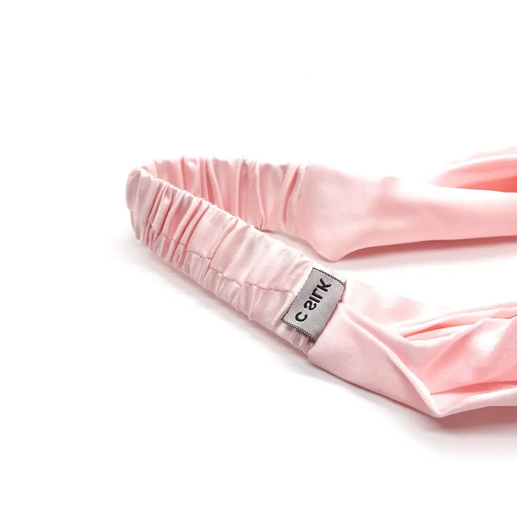 2023 New Solid Color Hair Accessories 100% Pure Silk Headband and Silk Scrunchies for hair beauty