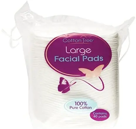 Natural & Pure Large Cotton Pads Pads Skin Safe White Cotton Pad For Skin Cleaning Cleansing & Make up Removing Cotton Pads