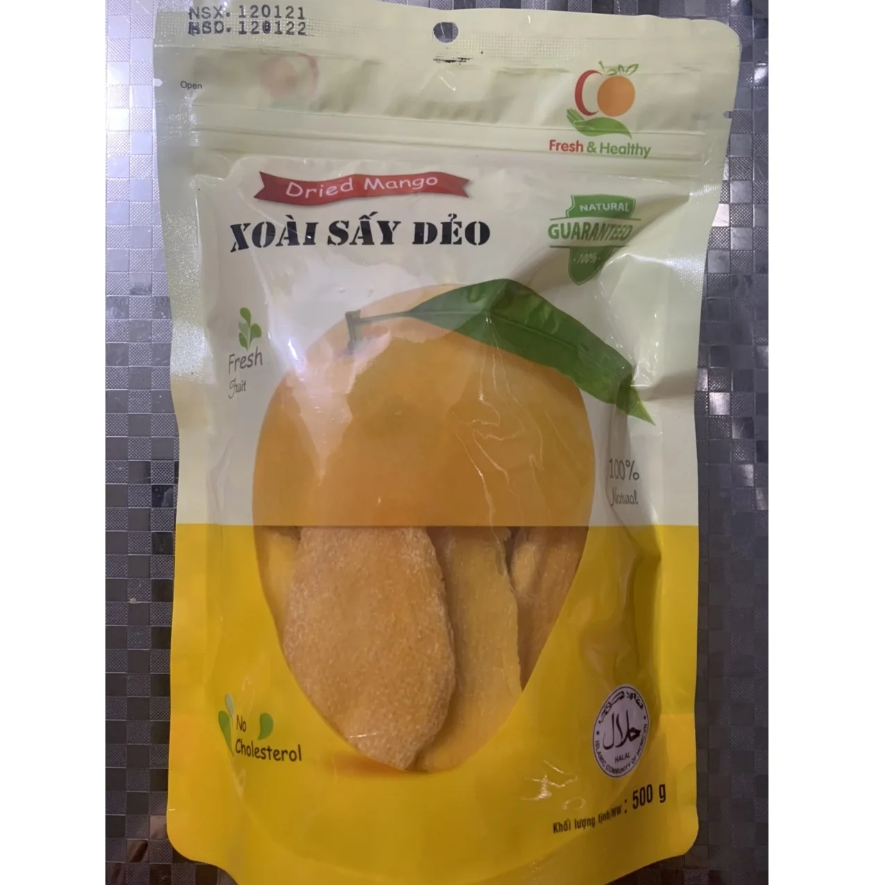 
Many Vitamin Sweet Taste Funny Chips Sliced Natural Dried Mango with Gift Packing 