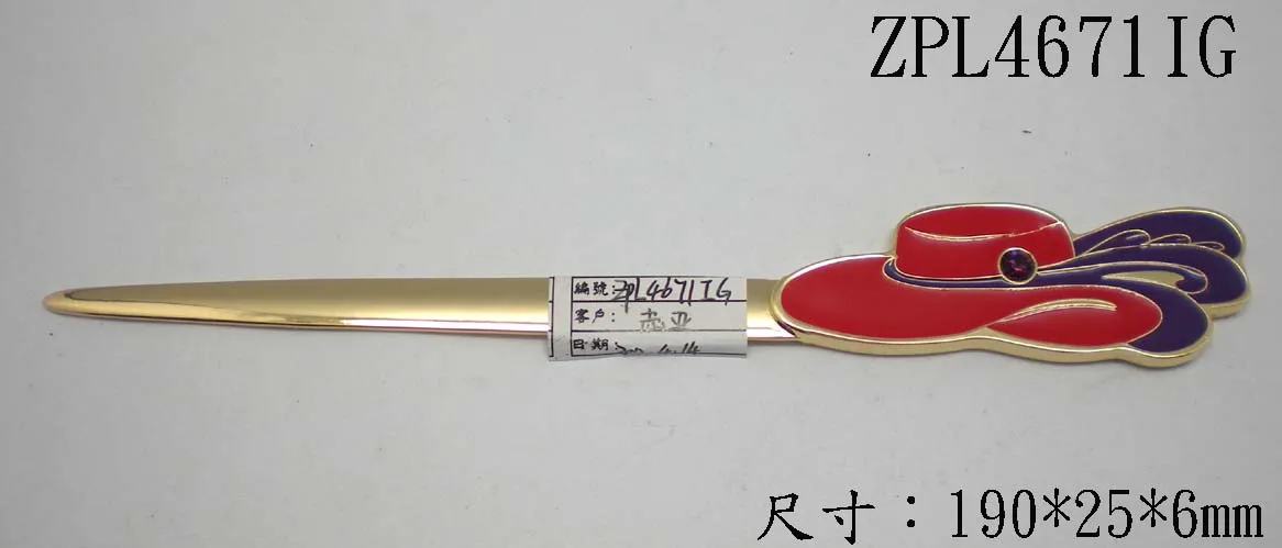 Наборы металлических аксессуаров для открывания деловых писем на