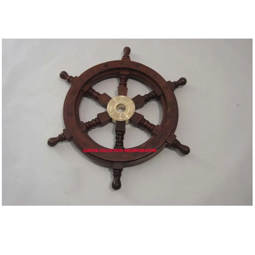 Nautical Wooden Ship Wheel on Hot Sale 2019