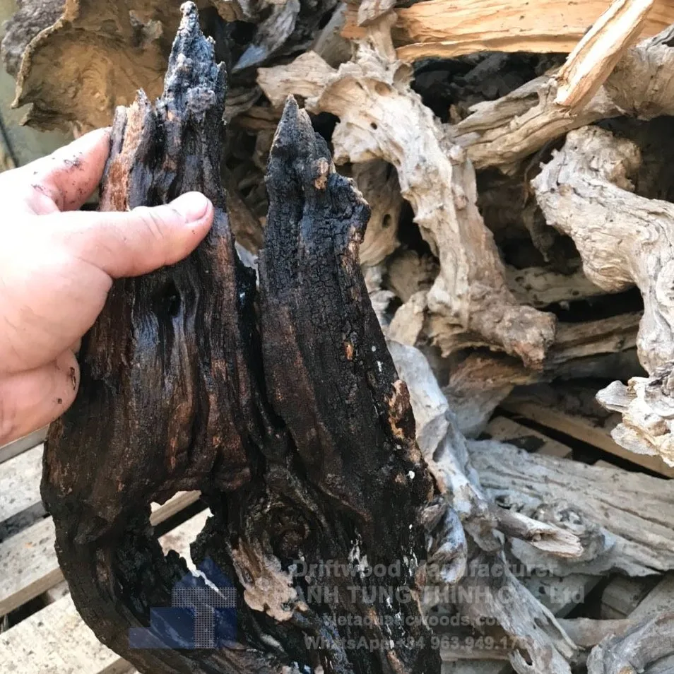 Natural aquarium driftwood mangrove root driftwood for aquarium fish tank Accessories WhatsApp: +84 961005832