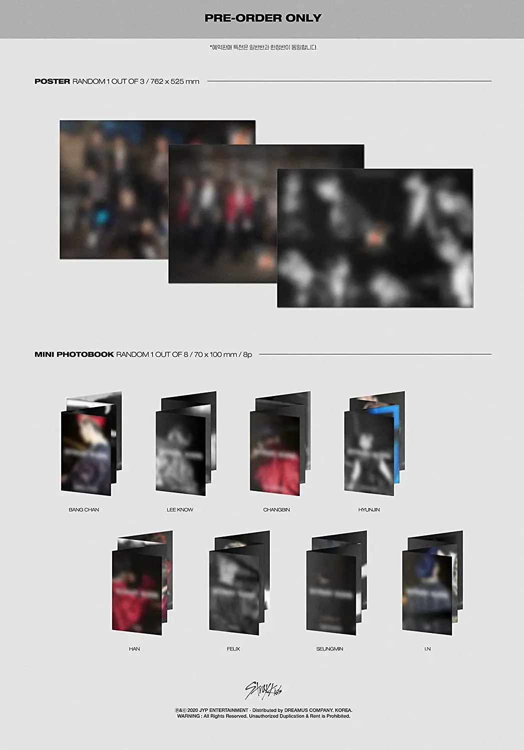 
[K-pop]STRAY KIDS in Life 1st Repackage Album STANDARD[ A, Ver] 