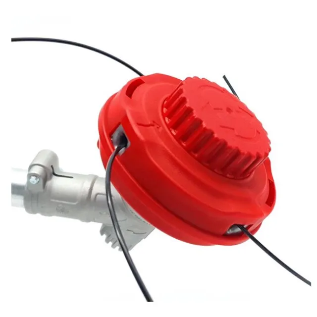 Efficient Dogreen Four Strings  String Trimmer Head with Bump  Feed Screw One Type  Weed Eater Head Lawn Mower Brush Cutter