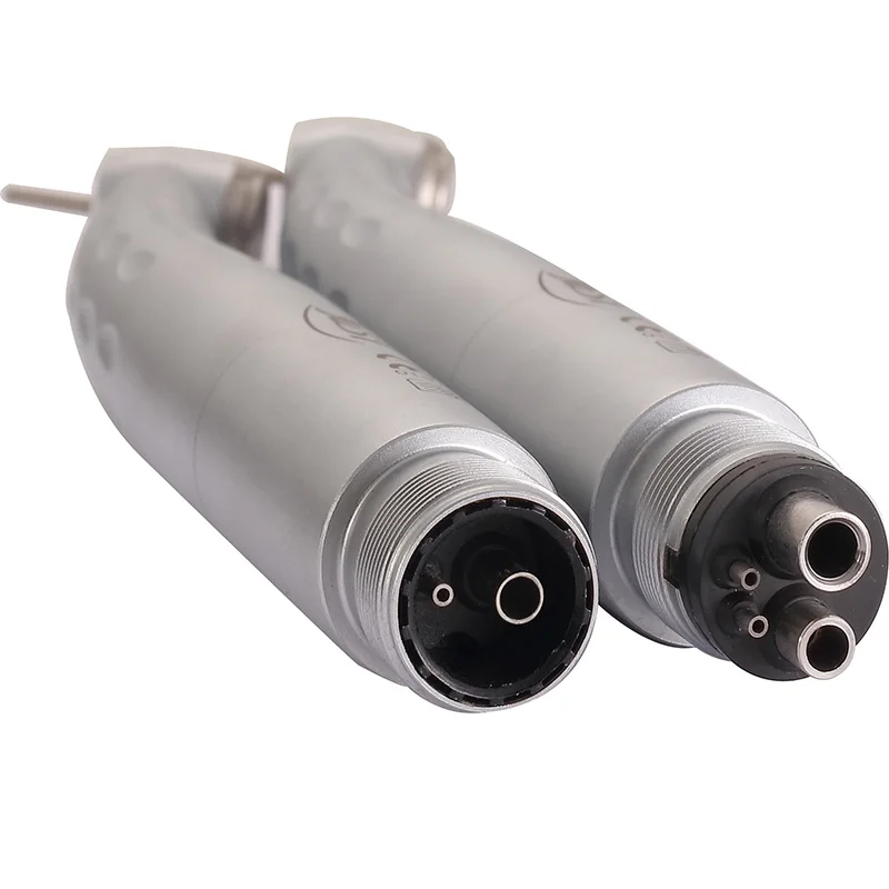 New Pink Dental LED  Self-Power High Speed Handpiece 8 Spray 4 Hole