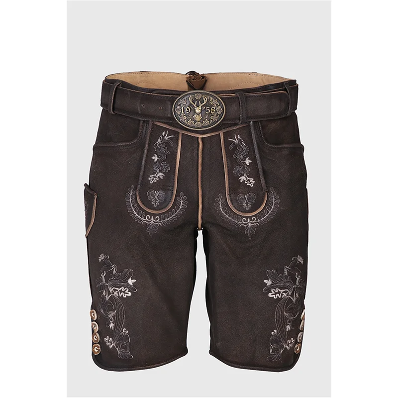 German Bavarian Oktoberfest Traditional Lederhosen