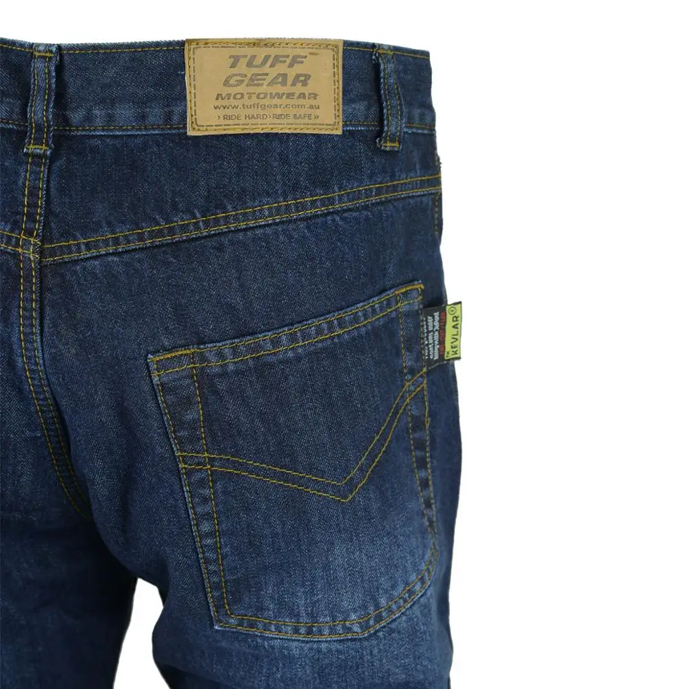 2-Layer Multi Functional Jeans Motorcycle/Motorbike Jeans with branded Abrasion Resistant & Cut Proof Reinforced Lining material