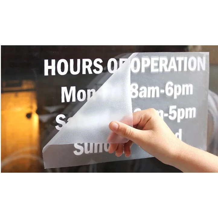 custom weather resistant  high quality  vinyl lettering die cut transfer  stickers