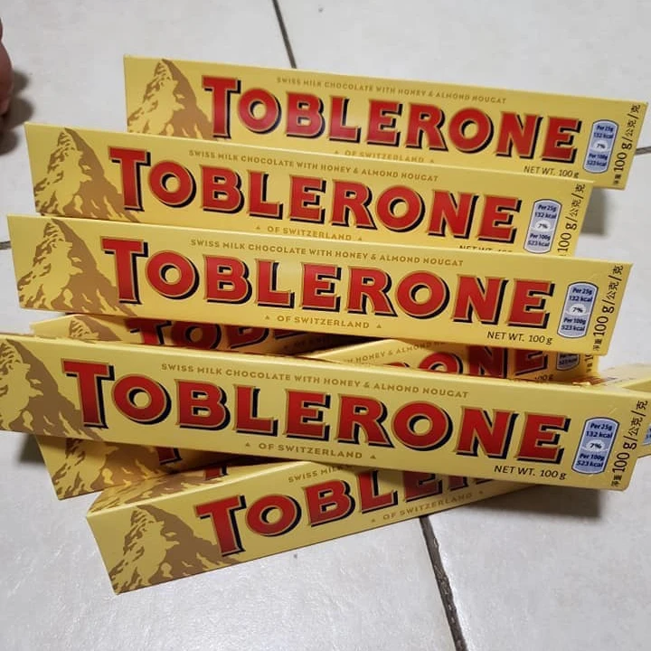 Promotion Sales TOBLERONE Chocolate - All Sizes Available in Bulk