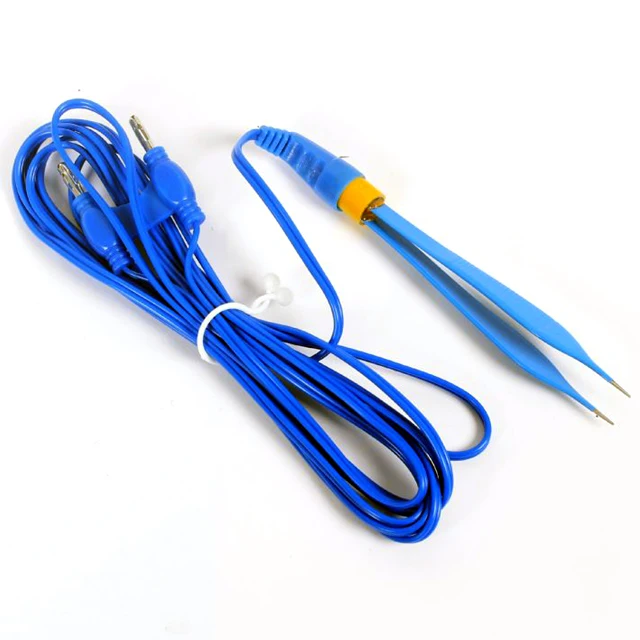 Bipolar Forceps With Cable Electrocoagulation Bipolar Forceps