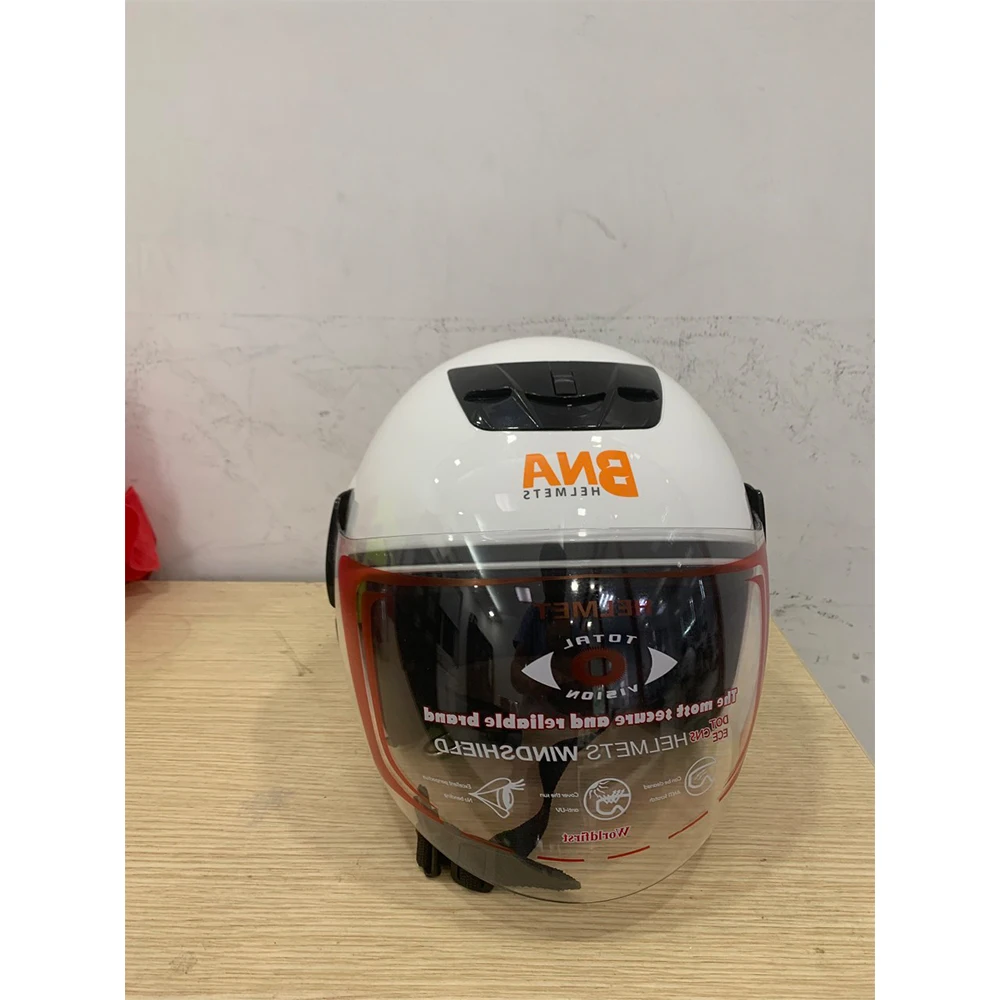 Motorcycle helmet off-road vehicle protection safety ABS Thermoplastic Open Face Motorcycle Helmet