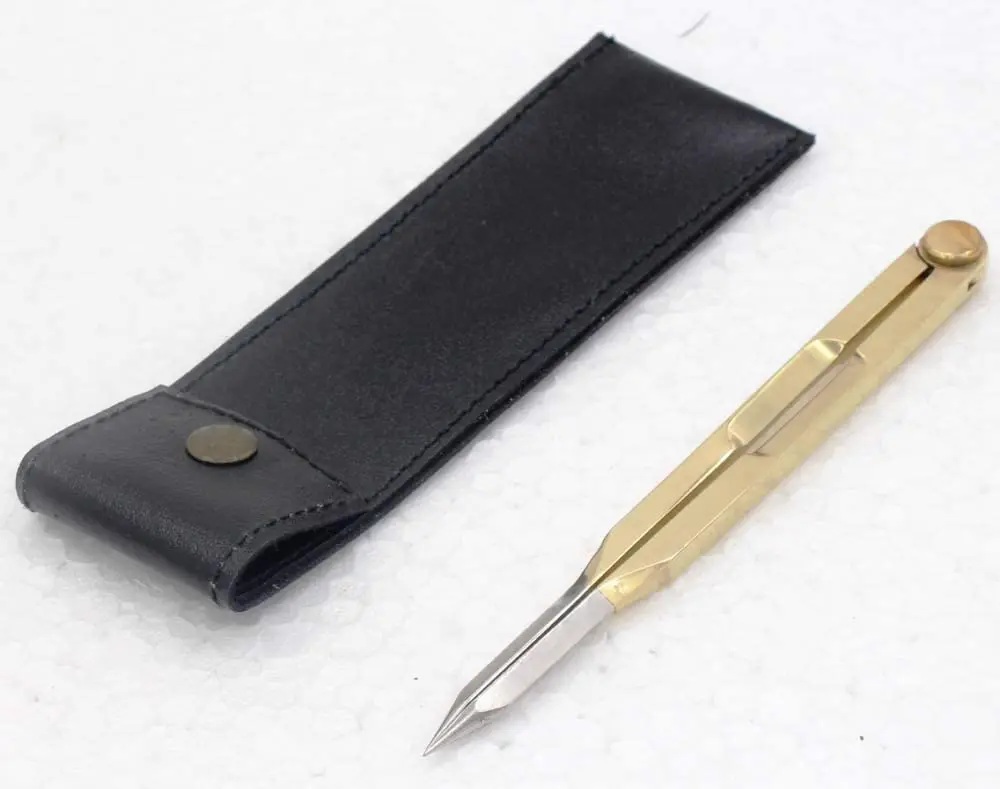 6-Inch Brass Divider Nautical Navigation Art-Drafting Scale Drawing Tool Stainless Steel Geometry Instrument for Engineer Artist