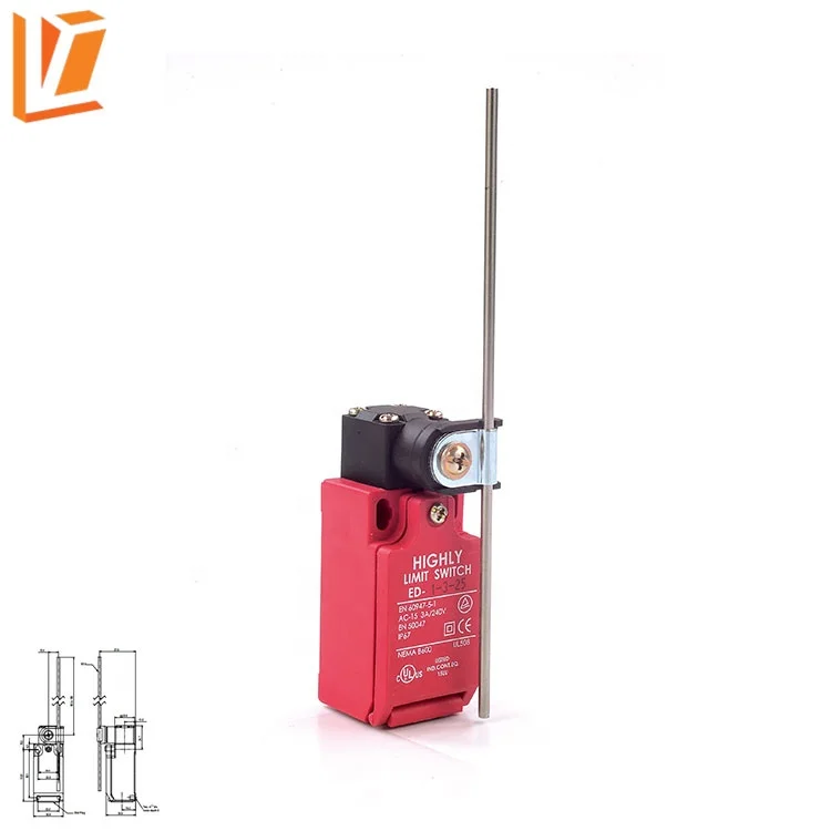 ED-1-3-21 Adjustable roller arm type ed safety limit switch